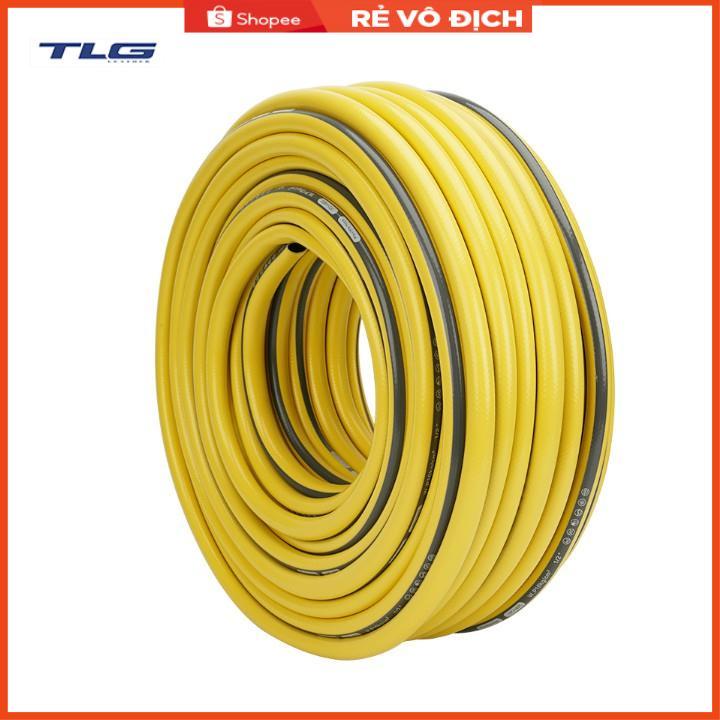 Bộ dây vòi xịt nước rửa xe, tưới cây . tăng áp 3 lần, loại 20m 206318 đầu đồng, cút, nối đen