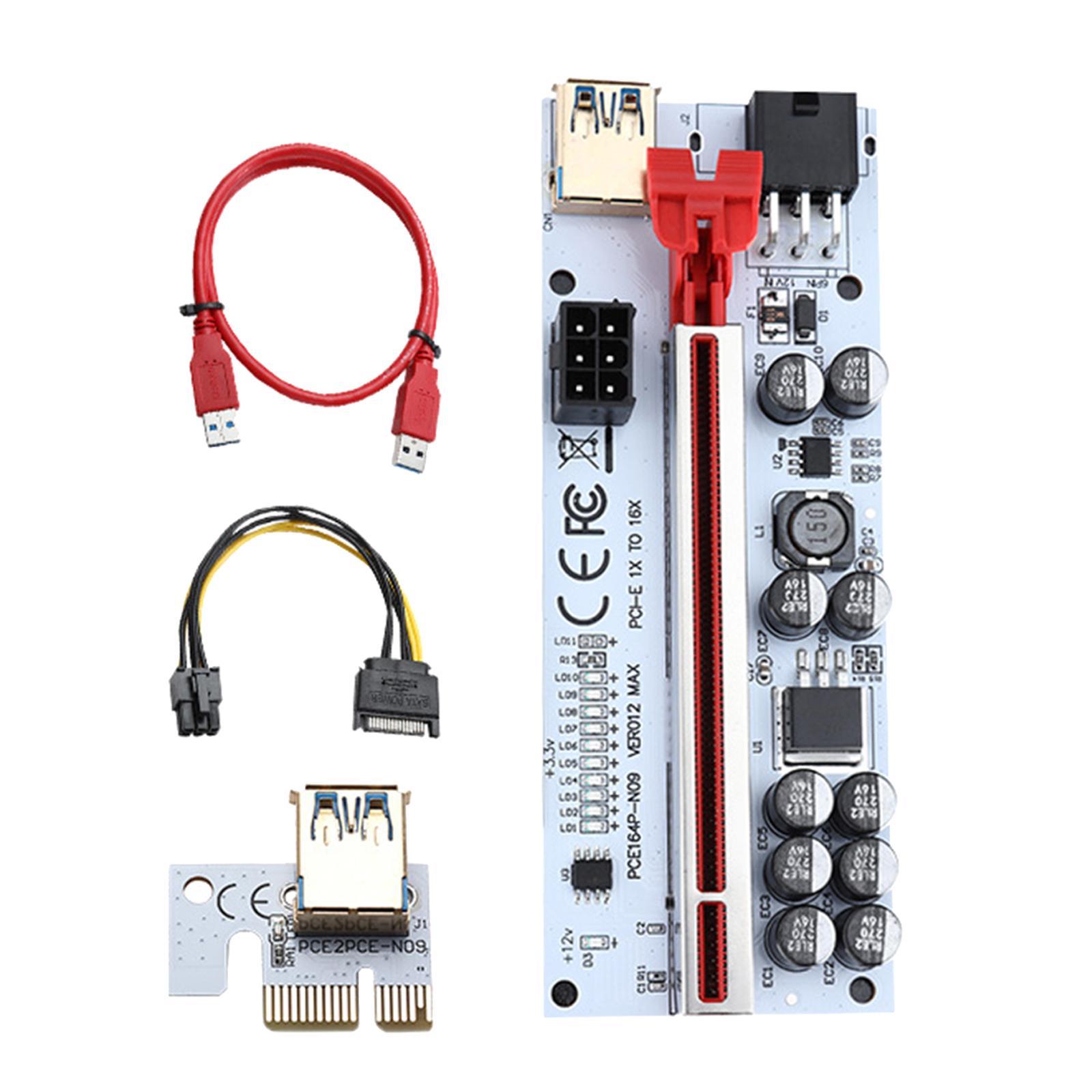 PCI Riser Graphics Card PCIe  and Wire