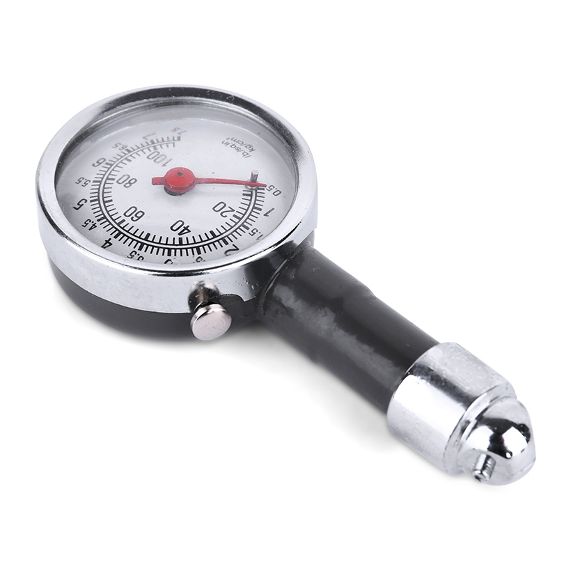 Đồng hồ cơ đo áp suất lốp ô tô xe máy (Loại có hộp đựng)