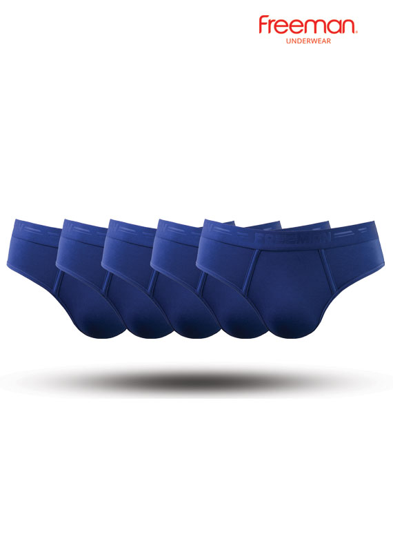 Combo Mix 5 Quần Lót Nam Freeman 6052 Tam Giác Tặng Kèm Dây Nịt Nam Cao Cấp