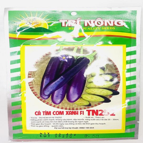 Hạt giống cà tím cơm xanh F1 TN 252