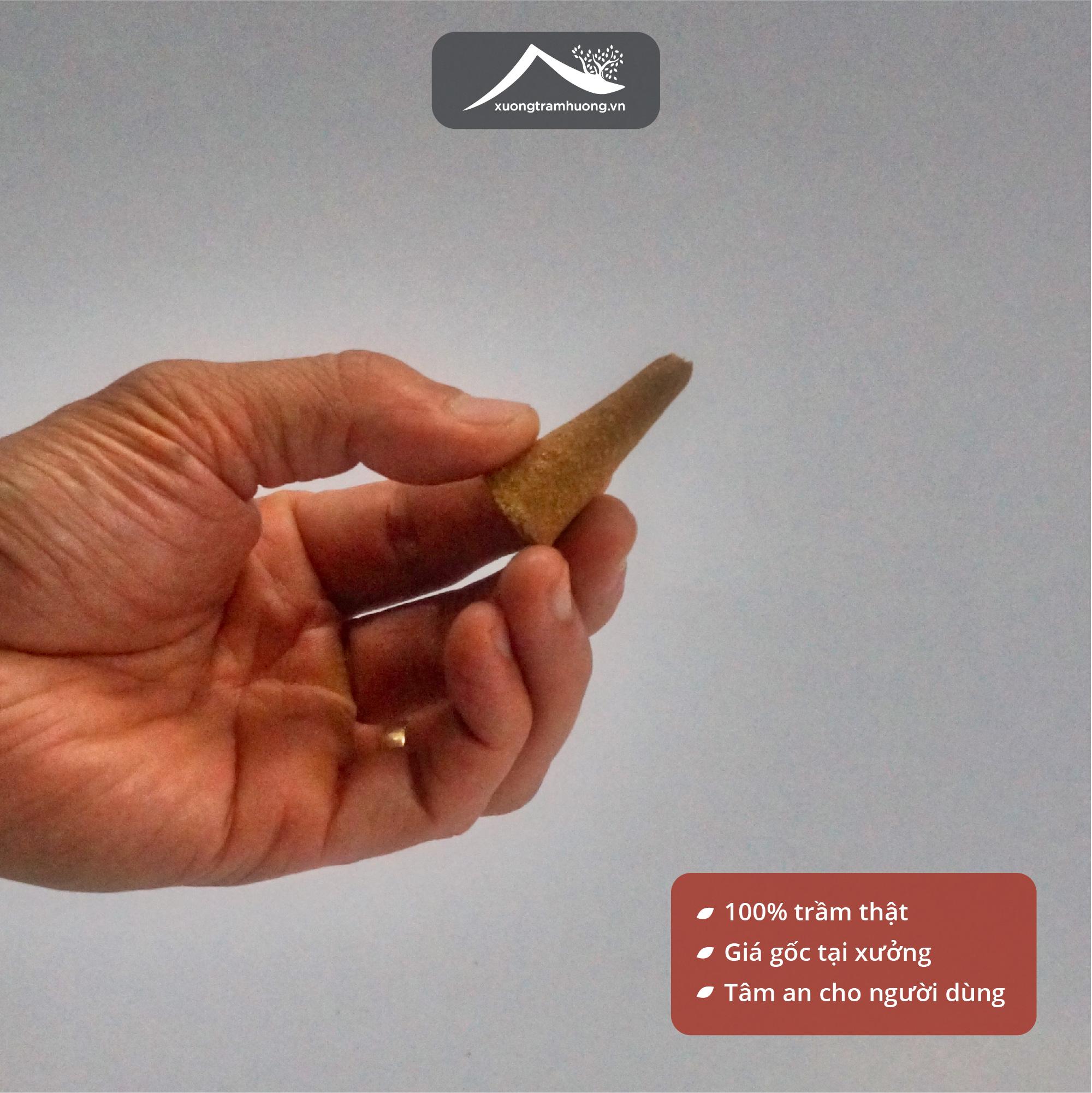 Mẫu Thử Nụ Trầm Hương 2g, Dăm Trầm Hương 2g, Bột Trầm Hương 2g, Xông Nhà Tẩy Uế Mang Tài Lộc Gia Chủ