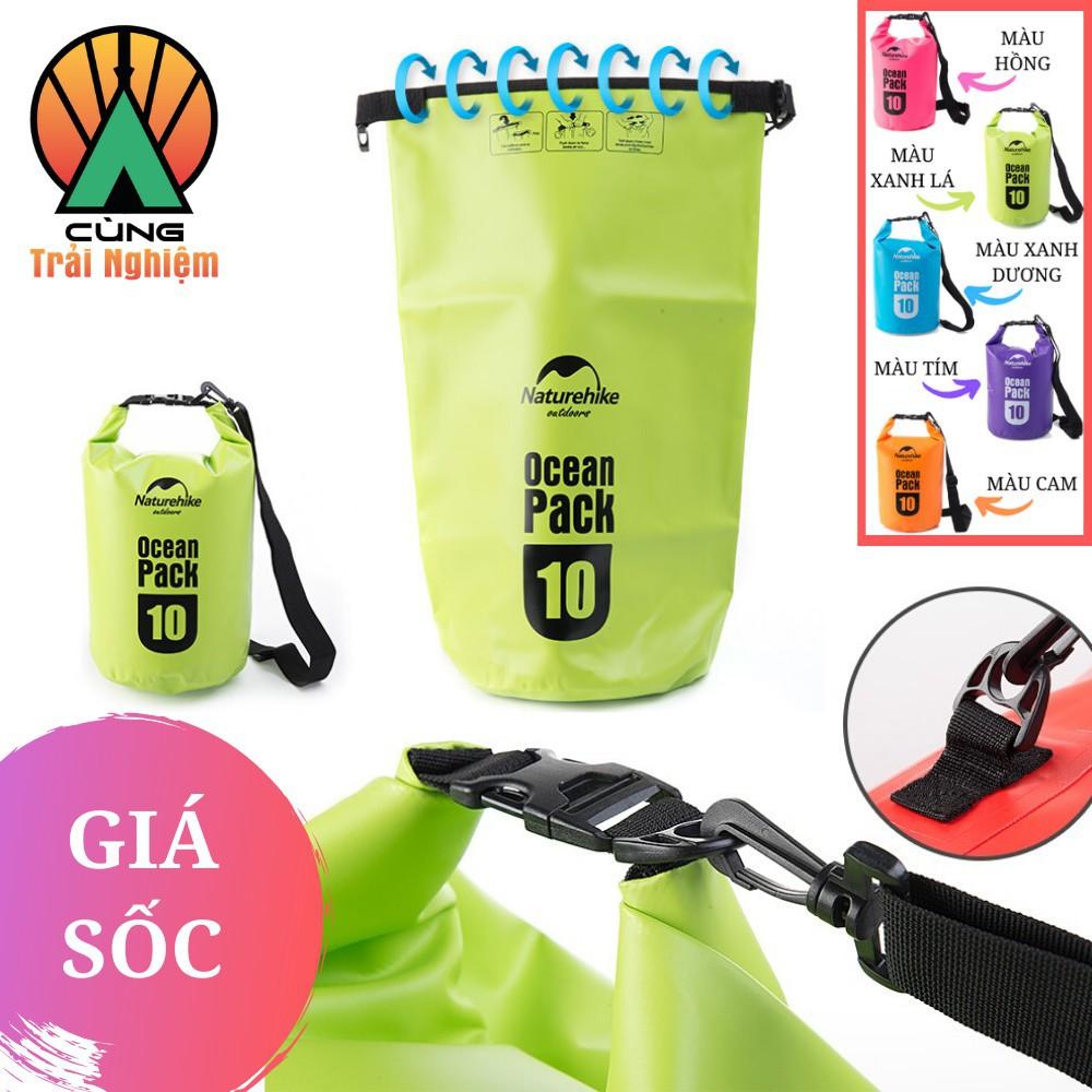 Túi khô Chống Nước 10L đựng Điện Thoại Máy Ảnh NatureHike NH15M010-J