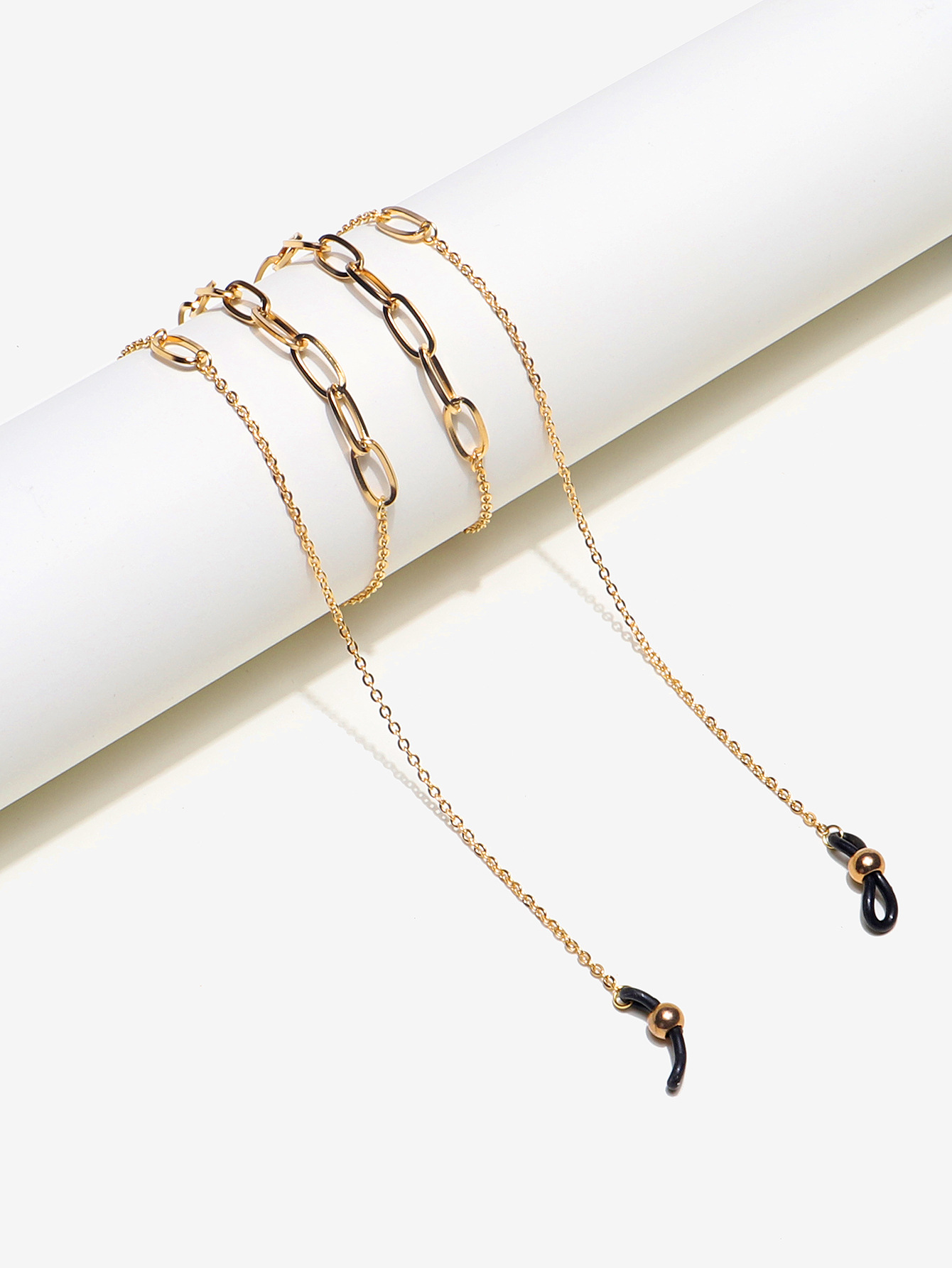 Dây xích đeo mắt kính xích titan thời trang cá tính nổi bật ấn tượng, dây đeo khẩu trang chống lạc đa năng