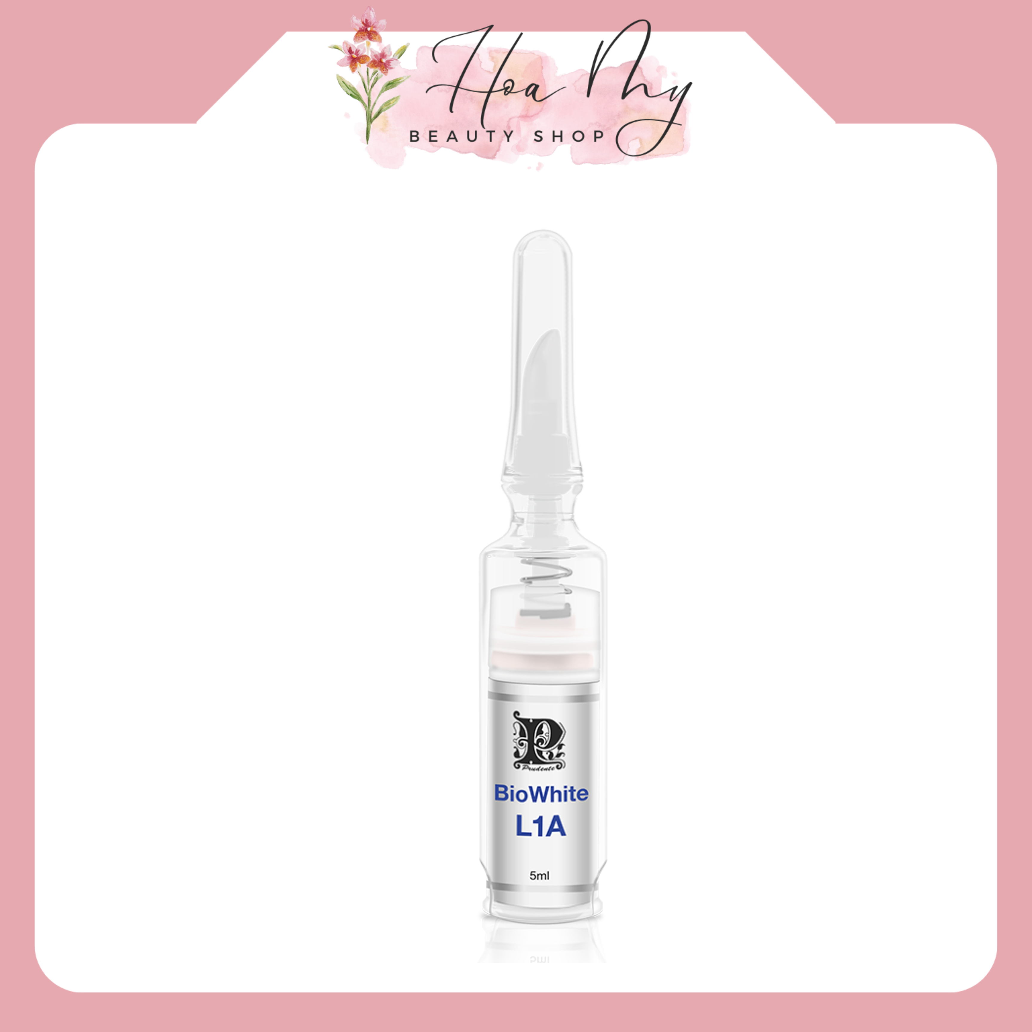 Kem giảm thâm làm hồng môi BioWhite L1A từ Nuwhite Mibiti Prudente Professional 5 ML