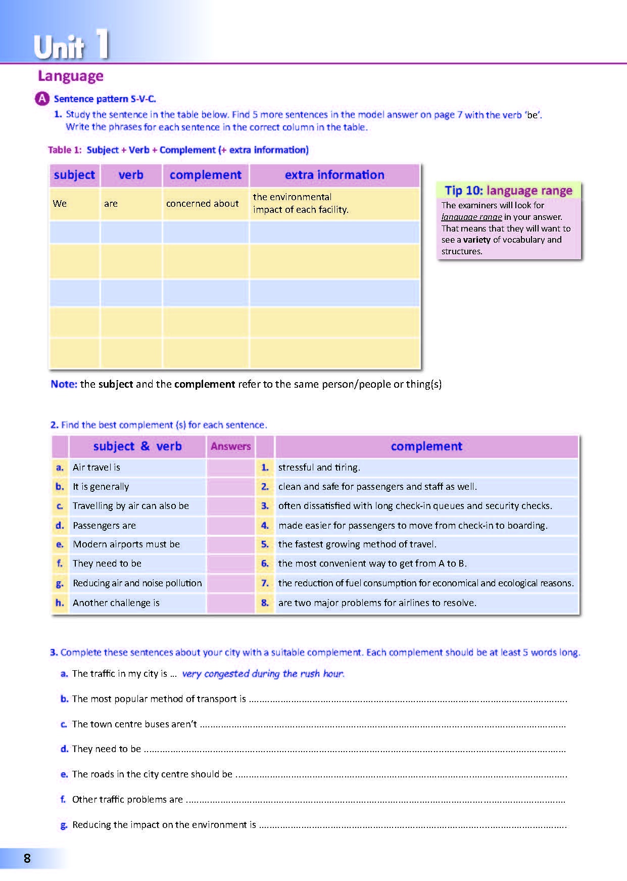 Writing success Advanced level C1-C2