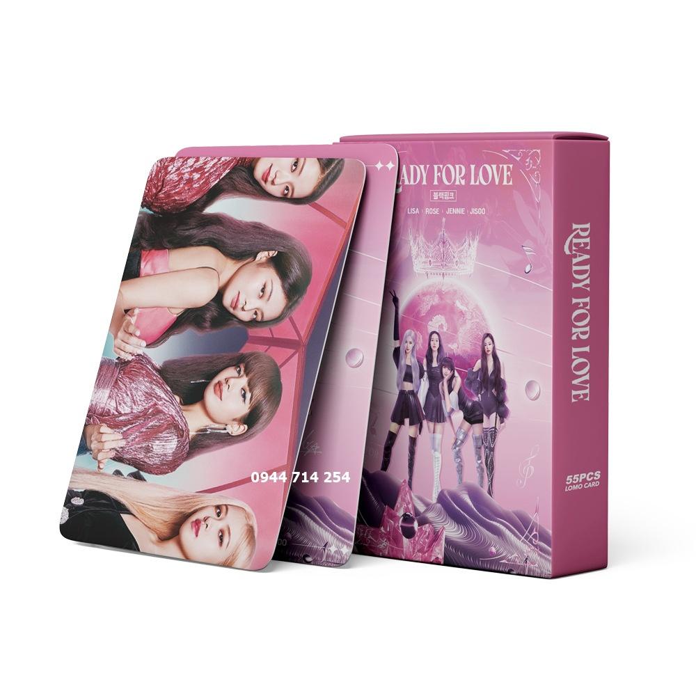 Trọn bộ 55 Lomo Card Blackpink Ready For Love 2022