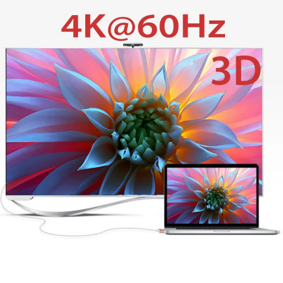 Dây HDMI 2.0 siêu mỏng thuần đồng 10.8Gbps dài 1m Ugreen - Hàng chính hãng