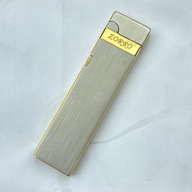 Vỏ Hột Quẹt Bật Lửa Xăng Đá Zorro Z725 Siêu Mỏng - Nhiều Màu