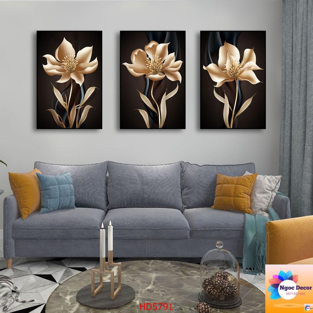 Combo bộ 3 tranh tráng gương 40x60cm siêu đẹp
