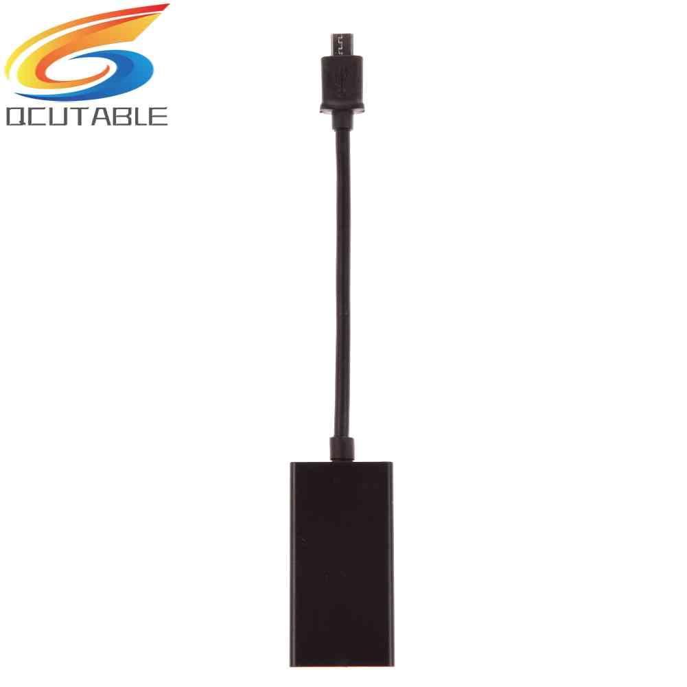Bộ ChuyểN ĐổI Micro USB Sang HDMI A / V TV Cho LG HTC SonySamSungHDTV