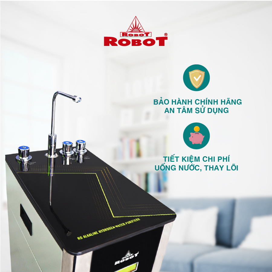 Máy Lọc Nước R.O Hydrogen Kiềm ROBOT RBs-9HA - Hàng Chính Hãng