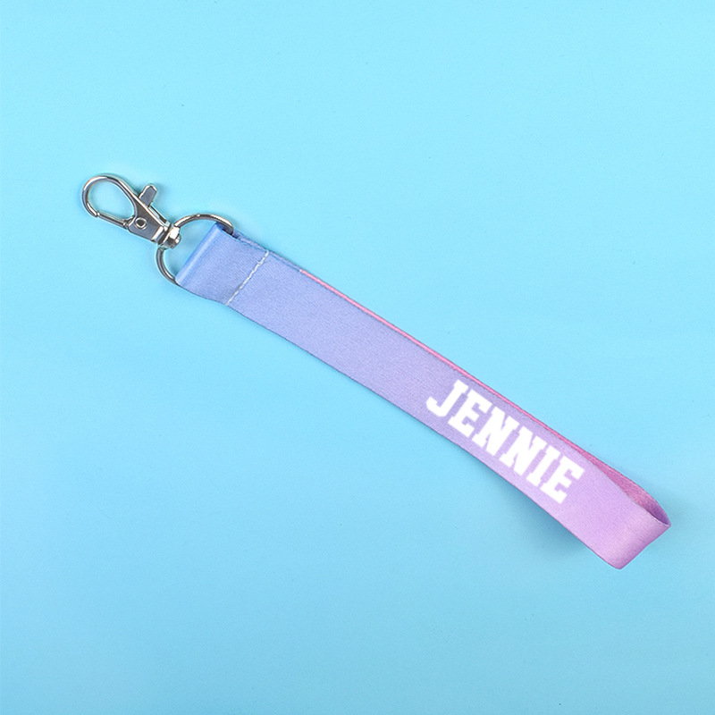 Móc khóa dây strap JENNIE BLACK PINK