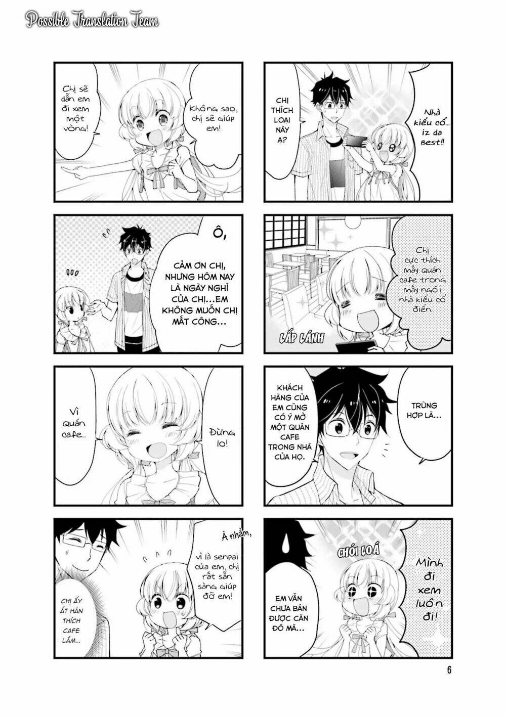 senpai nhỏ nhắn của tôi rất dễ thương chapter 16 6