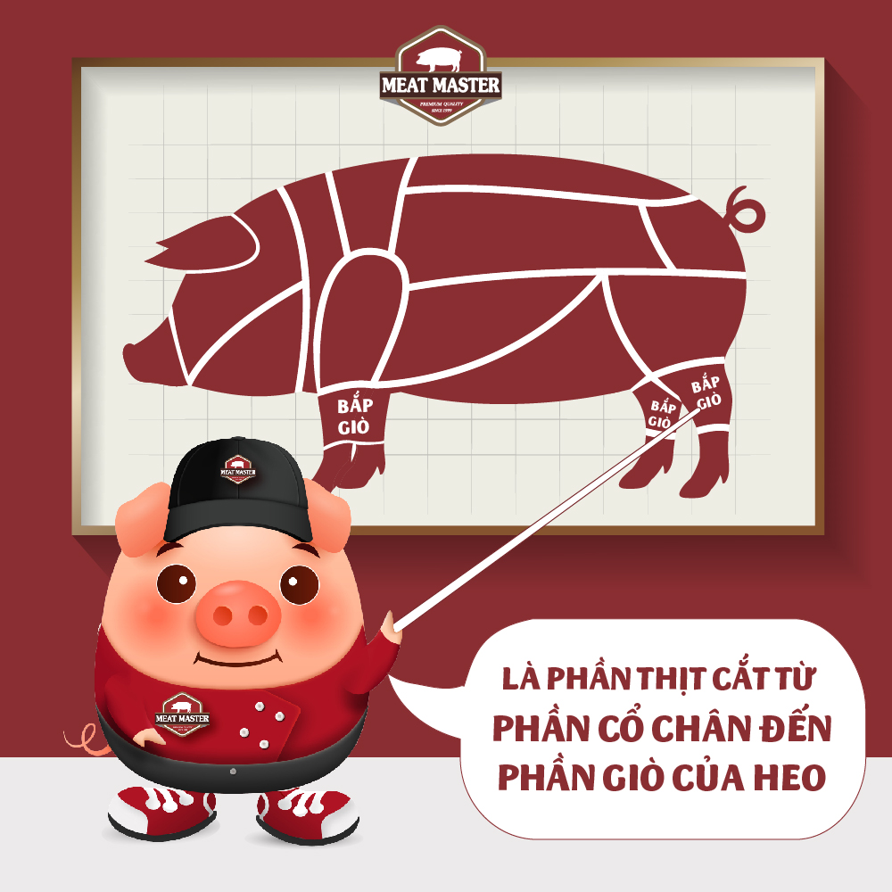 Bắp giò rút xương Meat Master - Giao nhanh