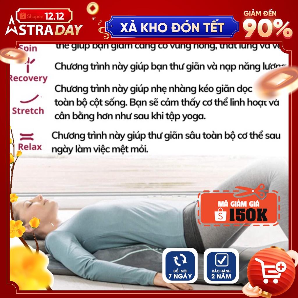 Thảm massage yoga Beurer MG280 giúp thư giãn đẩy lùi căng cơ. Đệm massage có 7 luồng khí giúp bạn mass