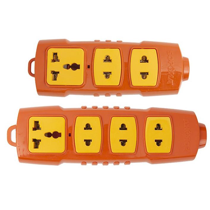 Ổ cắm điện lõi sứ CHỊU TẢI 6000W chịu tải tương đương 3 bếp lẩu nhựa abs chịu va đập cao