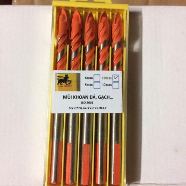 MŨI KHOAN ĐA NĂNG CAO CẤP ĐỎ 10MM