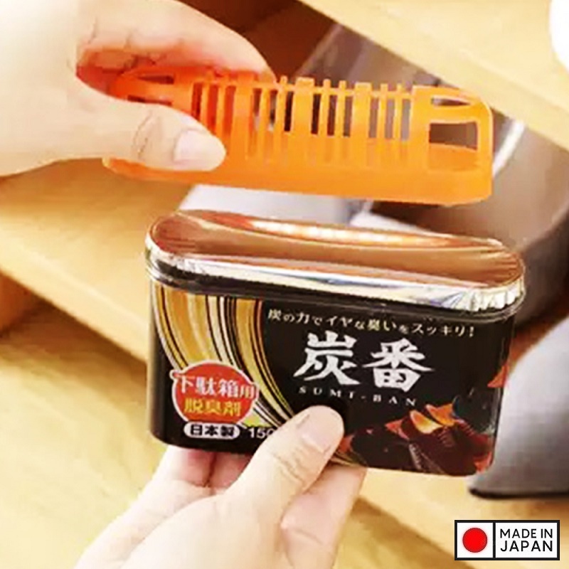 Hộp Khử Mùi Tủ Giày, Tủ Quần Áo Than Hoạt Tính Kobini Nhật Bản
