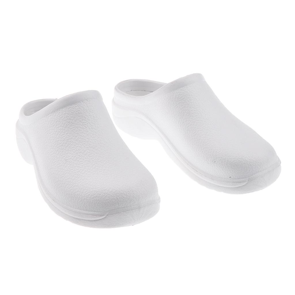 Men Women Cook Medical Nurse Shoes Ultralite Clogs Strapless Work Shoes