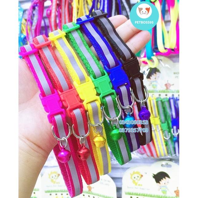 Vòng đeo cổ cho chó mèo có1 chuông
