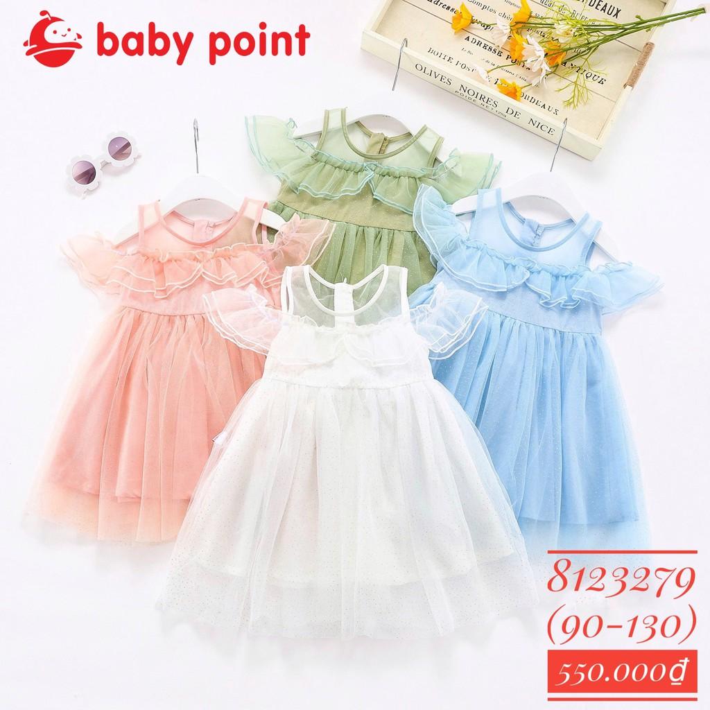 Đầm Công Chúa Đính Kim Tuyến Long Lanh Cho Bé Gái Từ 3-8 Tuổi
