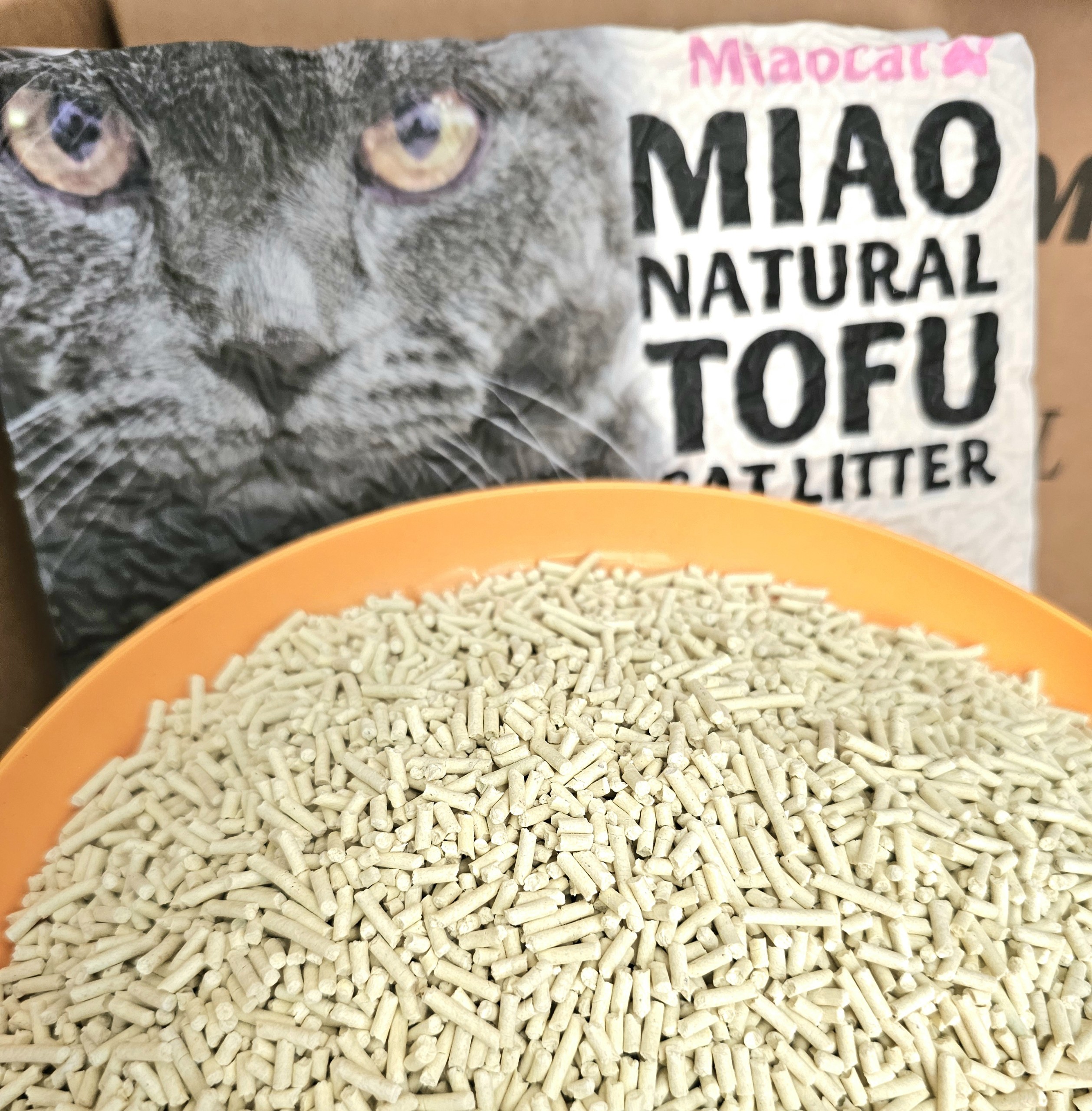 Cát vệ sinh đậu nành MIAO 6L cho mèo - Hương Jasmine - Miaocat