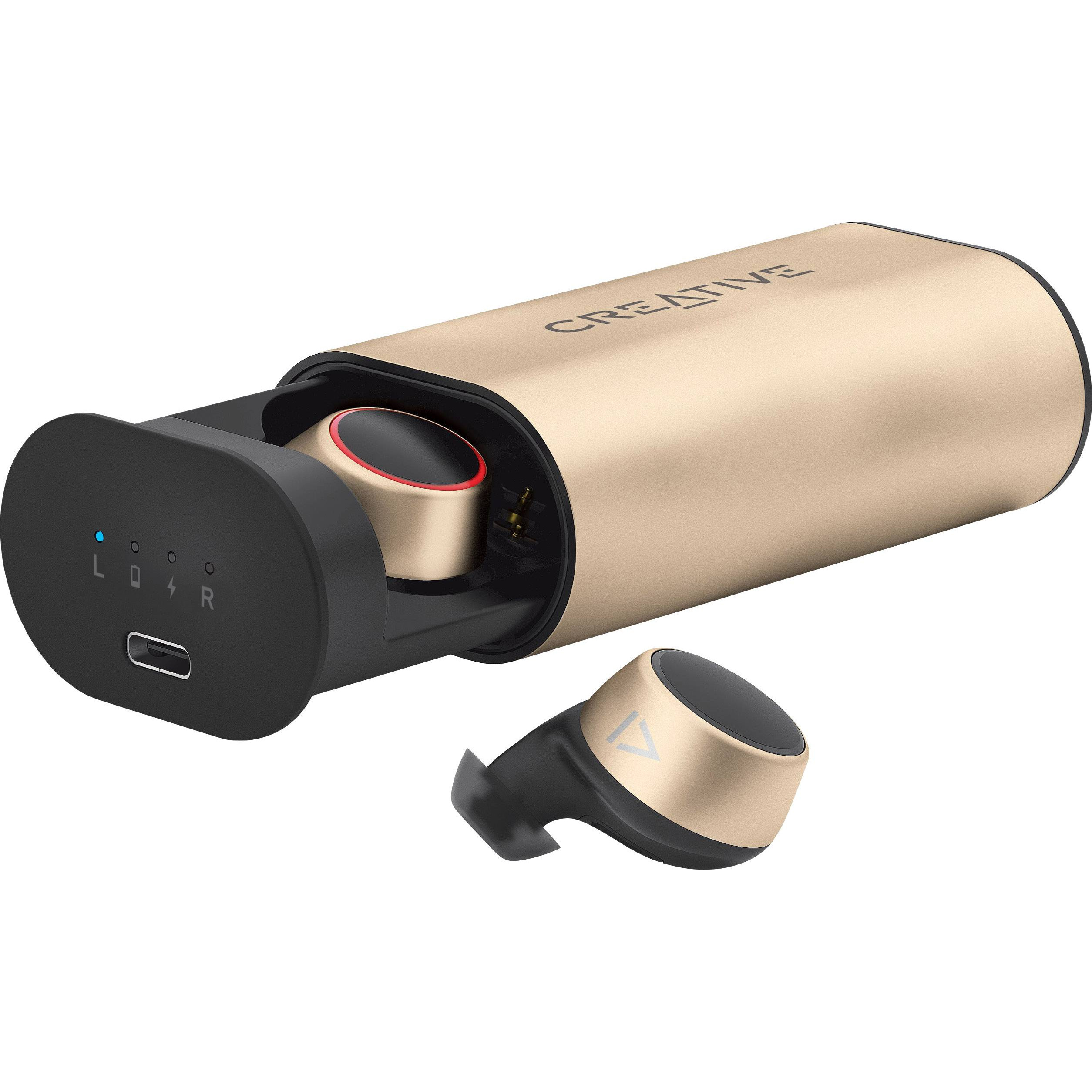 Tai nghe True Wireless Creative Outlier Gold - Hàng Chính Hãng