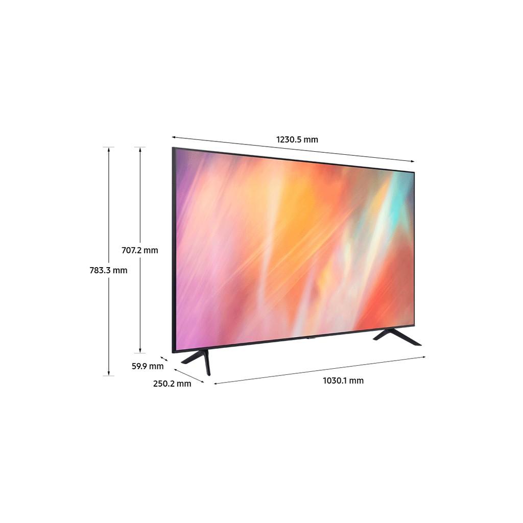 Smart TV Samsung Crystal UHD 4K 55 inch AU7700 2021 - Hàng chính hãng