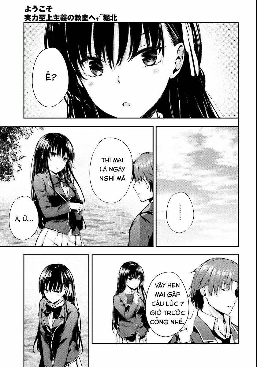 chào mừng đến với lớp học thượng đẳng: √horikita chapter 4 15