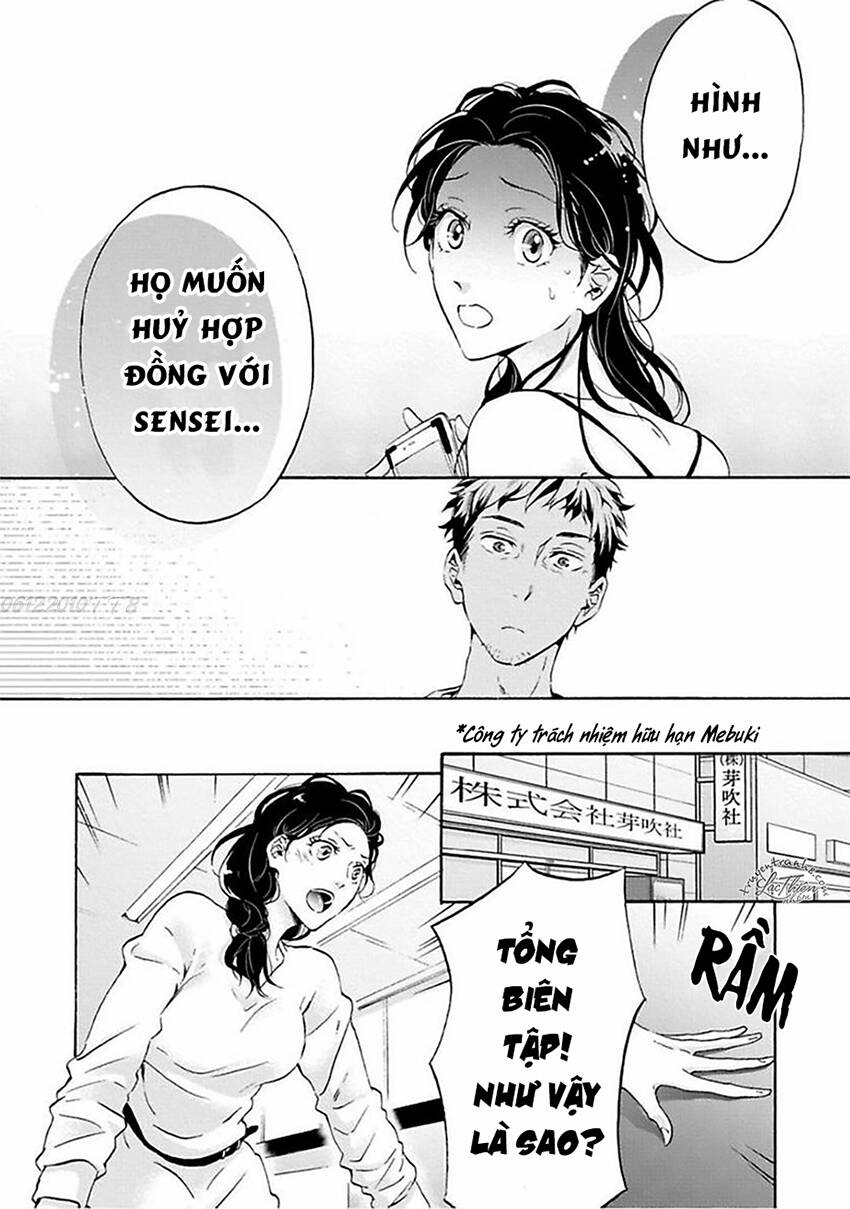 biên tập viên mộng mơ và tiểu thuyết gia chán đời chapter 8 18