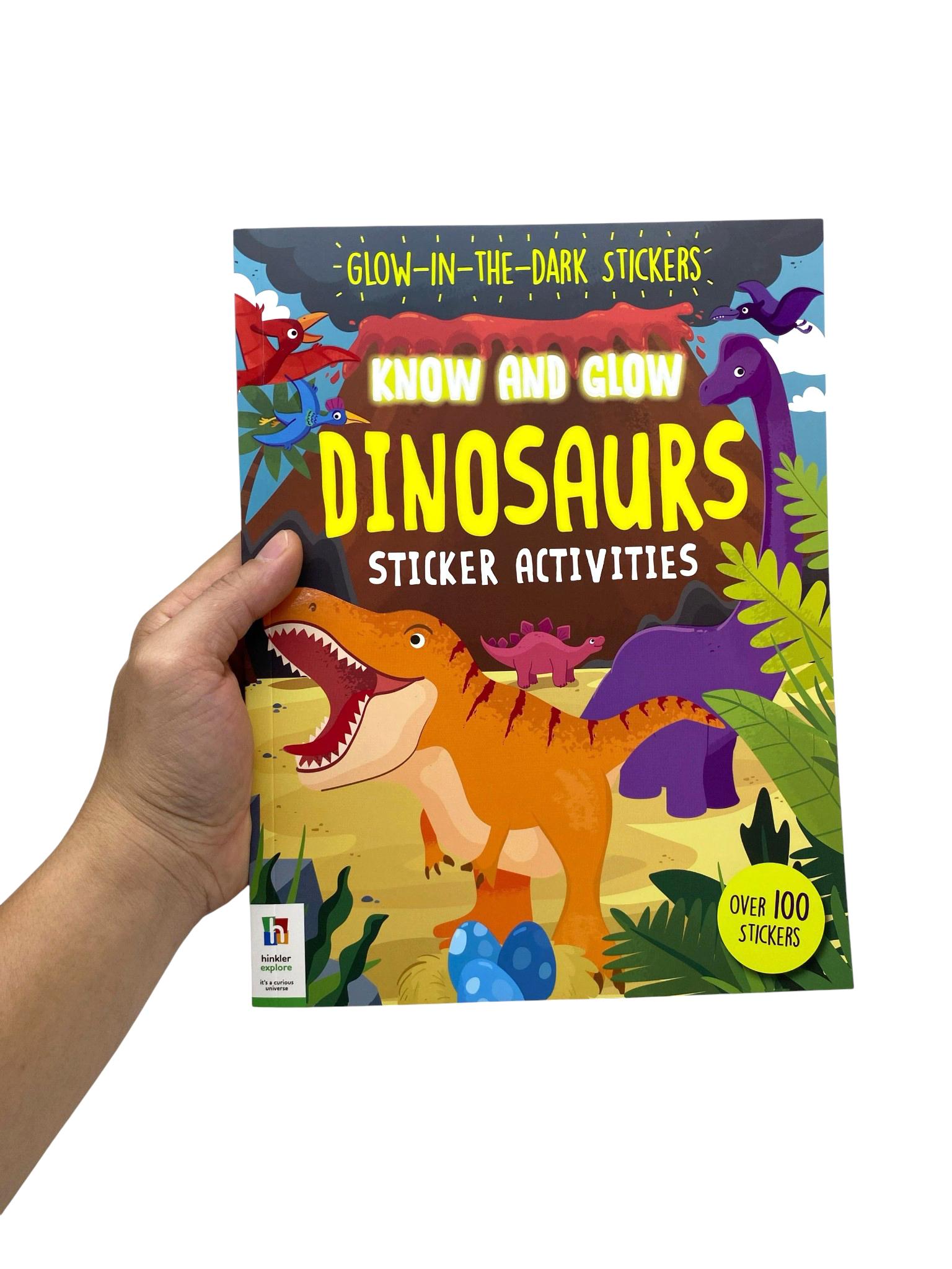 Sách ngoại văn: Know And Glow - Dinosaurs