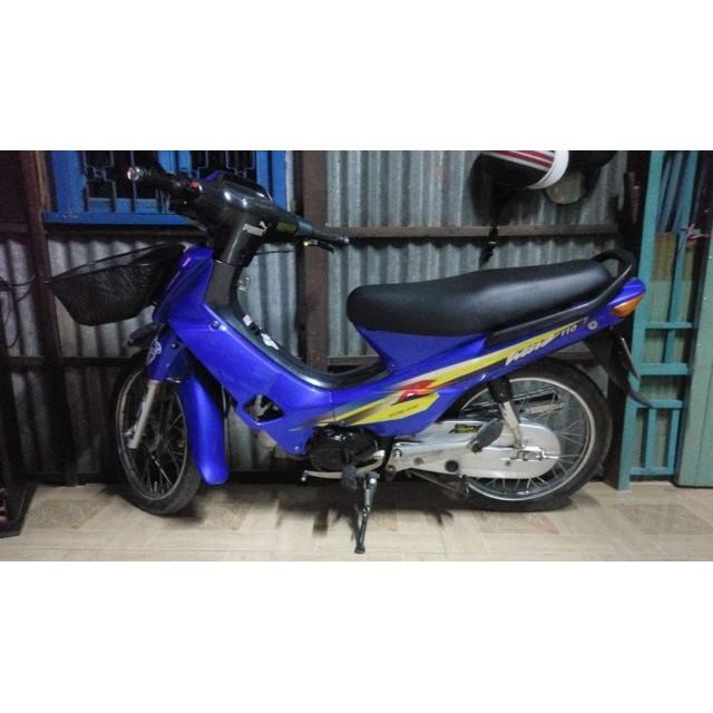 Tem wave 110 R xanh vàng crom