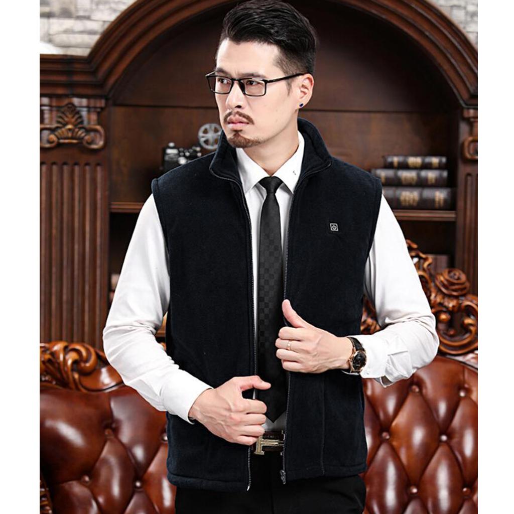 USB Heated Vest Winter Warm Washable Heating Vest Jacket For Hiking Travel