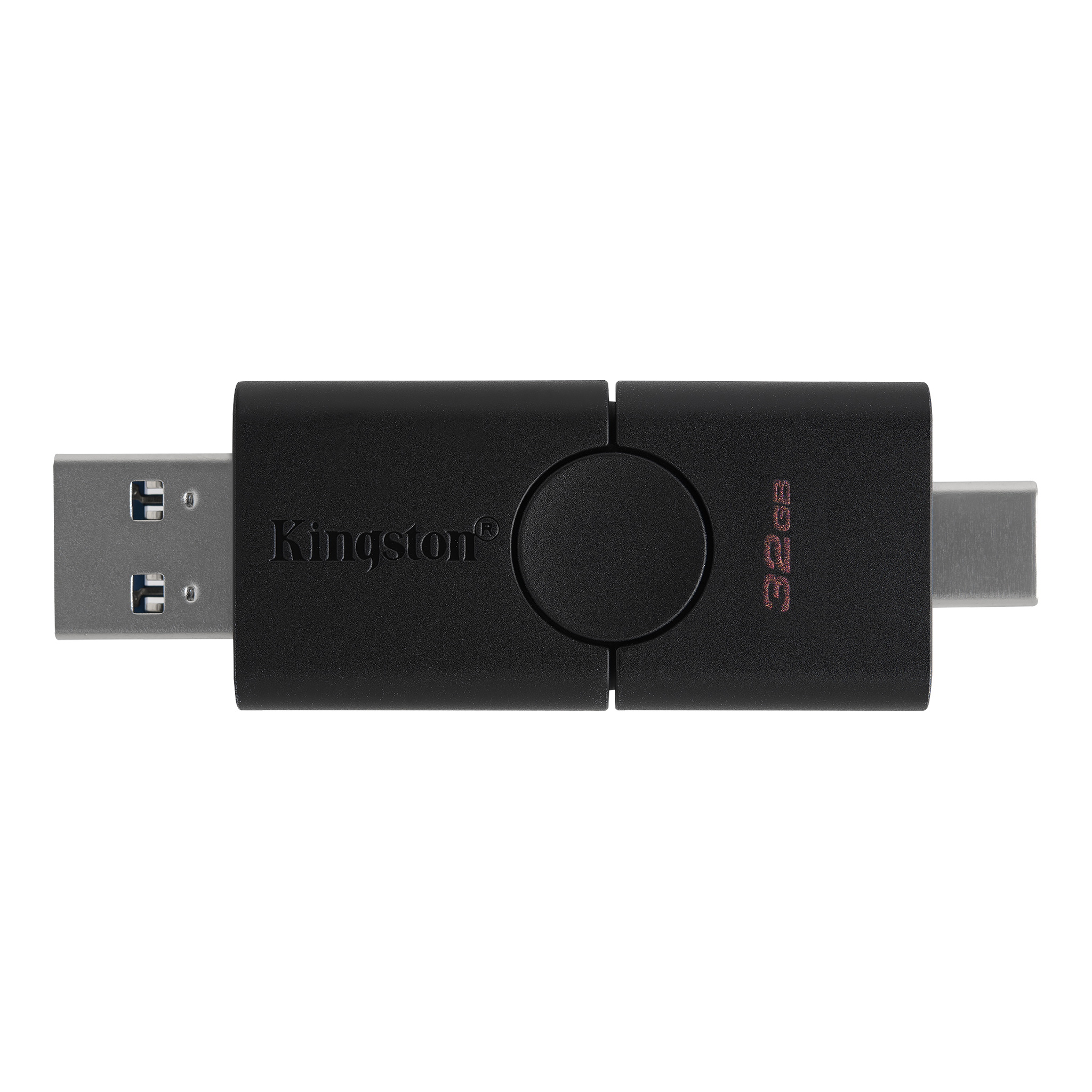 USB Kingston 3.2 Gen 1 32Gb DataTraveler Duo Cổng Type A và Type C DTDE/32GB - Hàng chính hãng