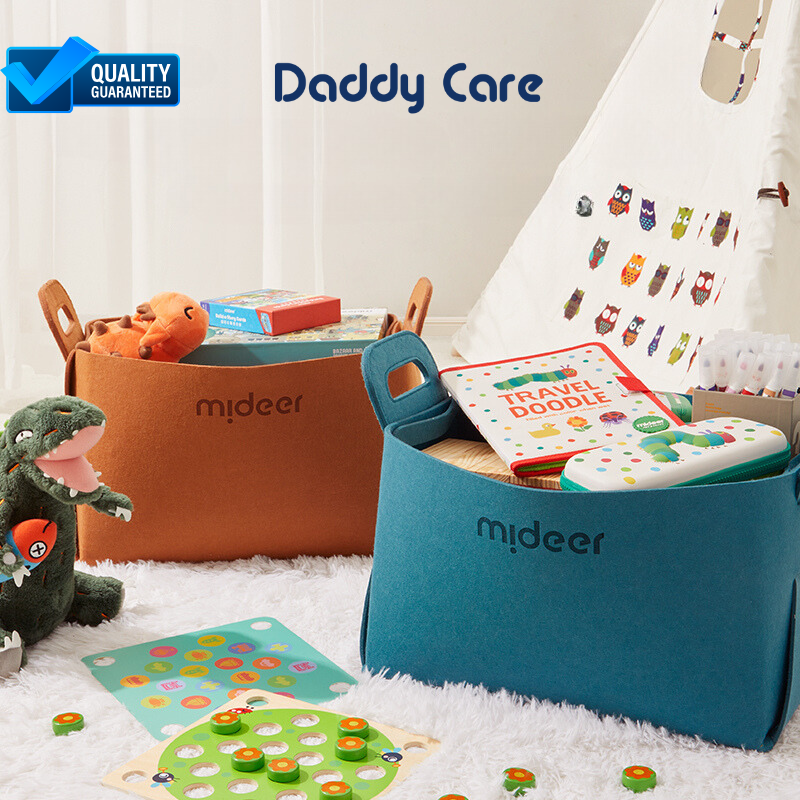 Túi gấp gọn đang năng Mideer đựng quần áo , đồ chơi Toy Storage Bag