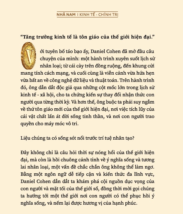 Sách - Lược sử kinh tế (Daniel Cohen) (Nhã Nam Official)