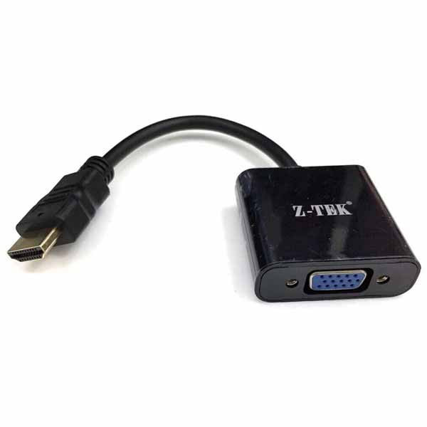 Cáp HDMI ra VGA L (0.2M) ZTEK ZY 053K