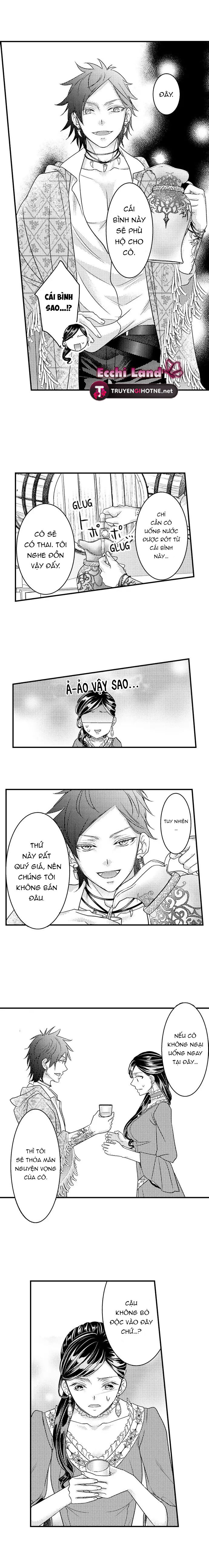 chuyển sinh vào thế giới khác ~ nếu muốn trở thành nữ hoàng hãy tìm cách để được hoàng đế sủng ái vào ban đêm chapter 66.1 4