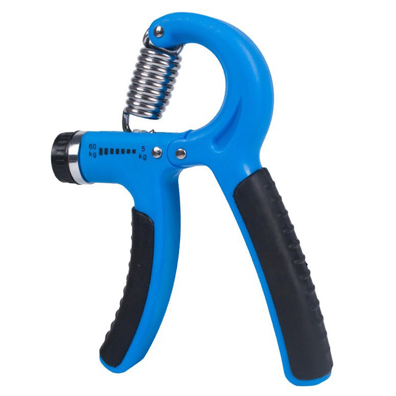 Hand Grip Strengthener 5-60kg Adjustable Resistance Fitness Hand Exerciser for Muscle Building Wrist Training