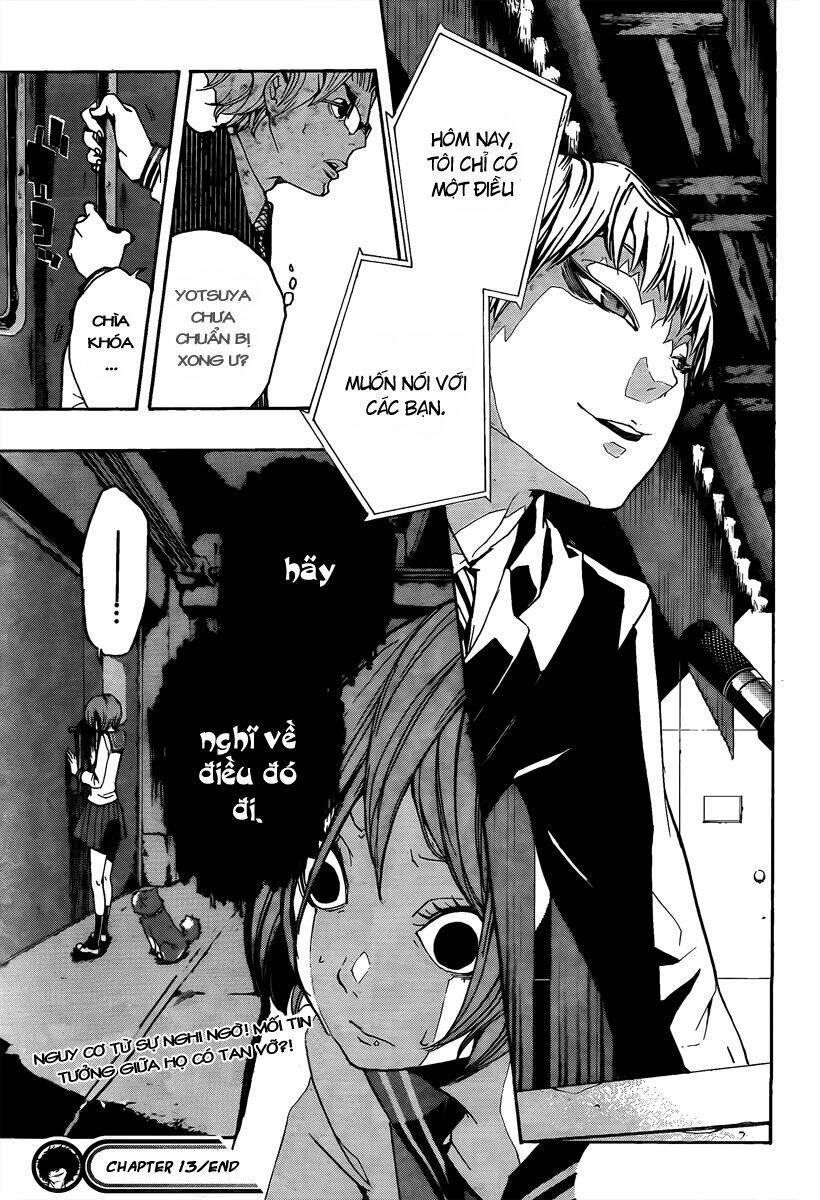 kiben gakuha, yotsuya senpai no kaidan chapter 13 21