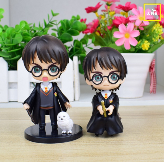 Mô hình Harry Potter, Hermione Granger, Ron 9cm