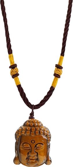 Dây Chuyền Phật Tổ Đá Opal - Mắt Hổ Vàng