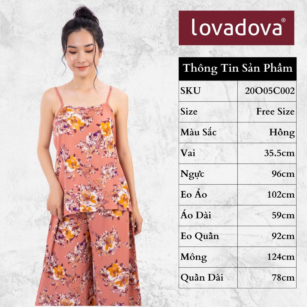 Đồ bộ 2 dây quần lửng - Lovadova 20O05C002