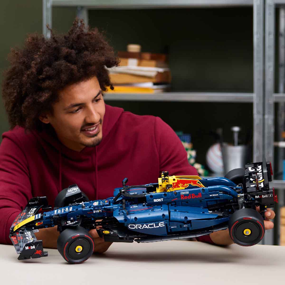 LEGO TECHNIC 42206 Đồ Chơi Lắp Ráp Siêu Xe Oracle Red Bull Racing RB20 (1639 chi tiết)