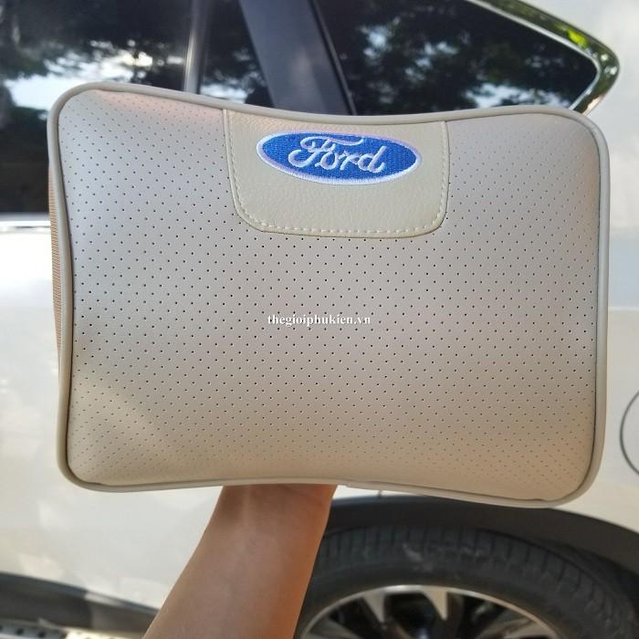 Gối tựa cổ, tựa đầu cho Ô tô, Xe hơi Logo Ford