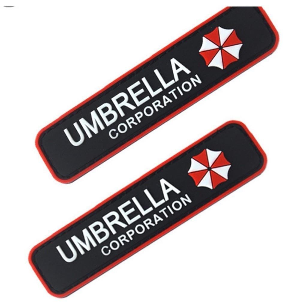 Patch_velcro UMBRELLA chất liệu PVC_chiến thuật