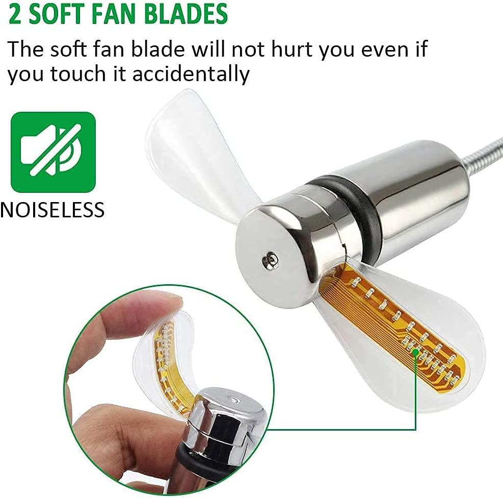 Trình quạt nhỏ USB Hồi Minh Trình quạt của đồng hồ USB Thiết lập máy tính