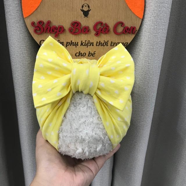Mũ turban cho bé