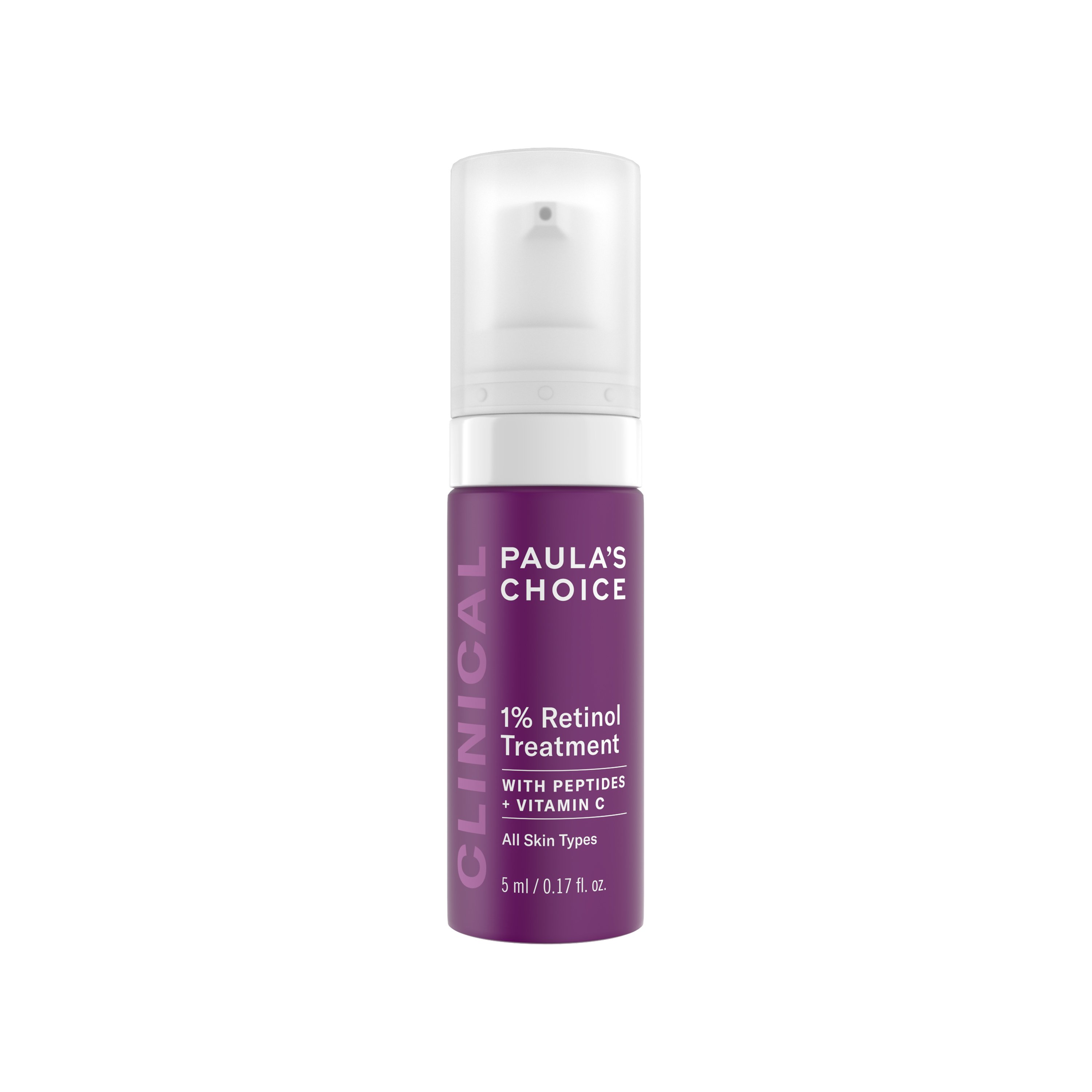 Trial Tinh chất Làm Mờ Vết Nám và Đốm Nâu Paula's Choice Clinical 1% Retinol Treatment 5 ml